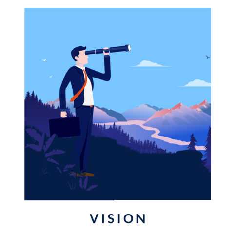 Main tenant un globe avec des drapeaux internationaux